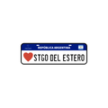 Pegatina Patente Santiago del Estero