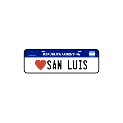Pegatina Patente San Luis