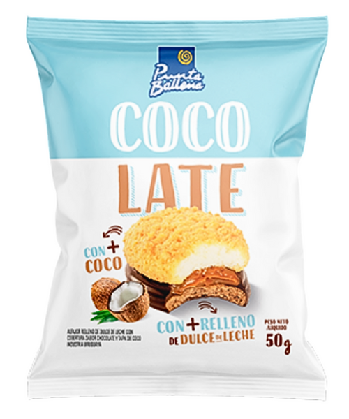Alfajor Punta Ballena Coco Late 50 gr