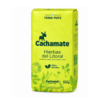Yerba Mate Cachamate Hierbas del Litoral 500g