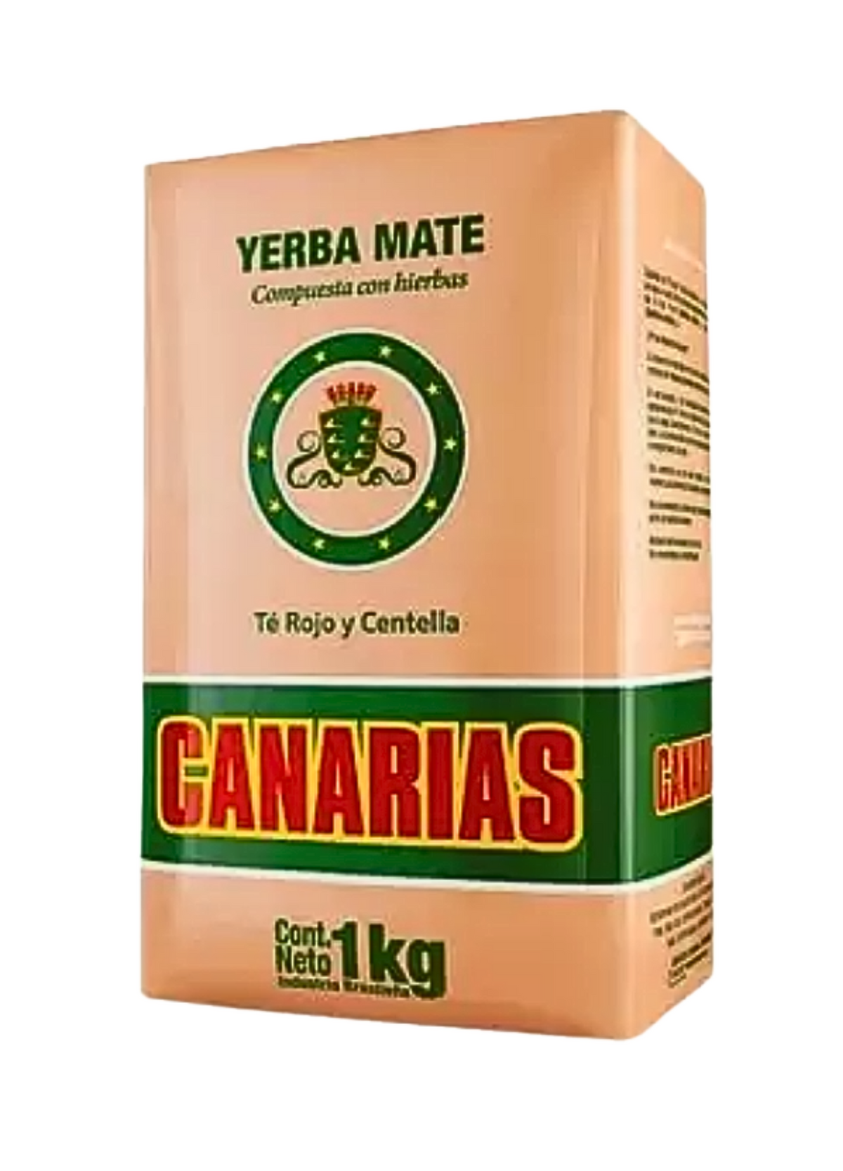 Yerba Mate Canarias Té Rojo y Centellas 1kg