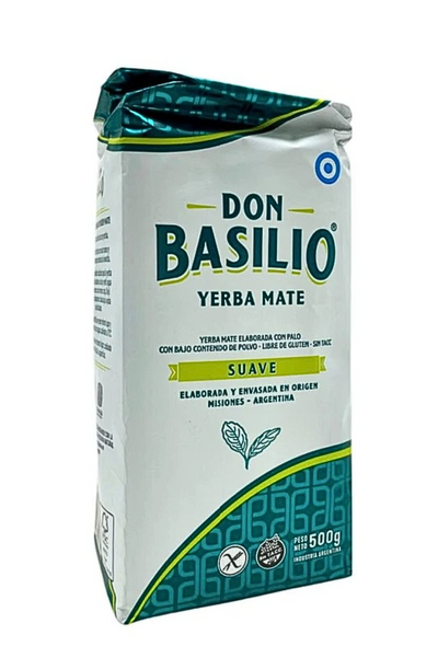 Yerba Mate Don Basilio Suave 500g