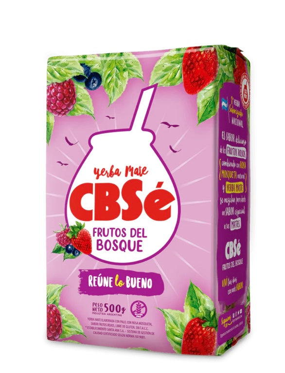 Yerba Mate CBSE Frutos del bosque 500 gr