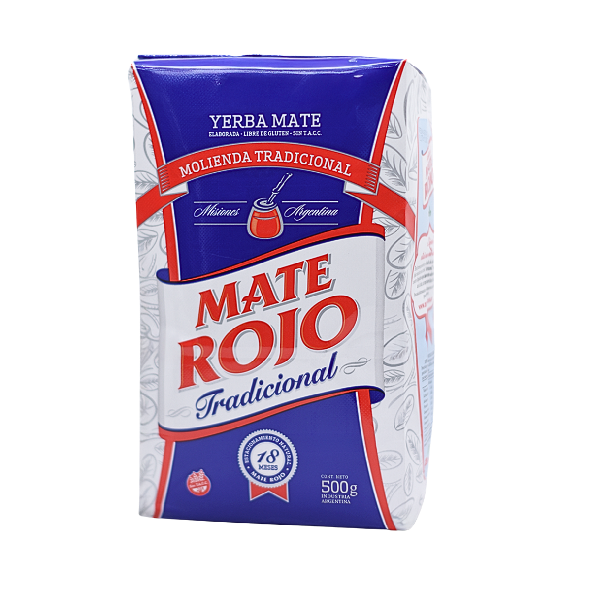 Yerba Mate Rojo Tradicional 500g
