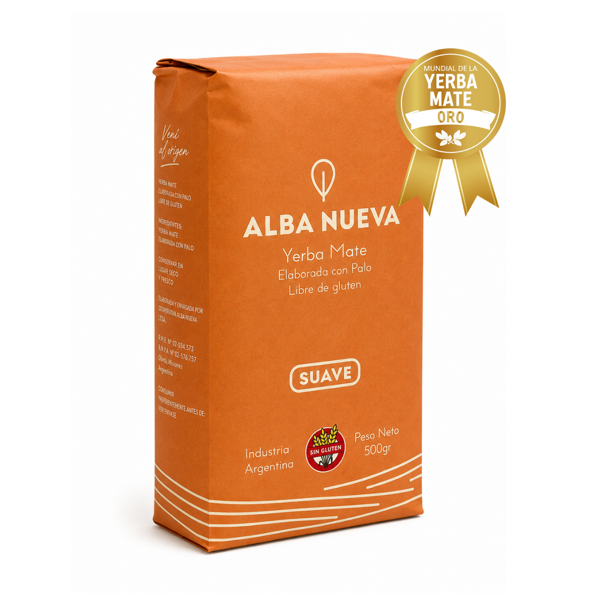 Yerba Mate Alba Nueva Suave 500g