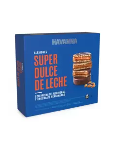 Alfajores Havanna Super Dulce de Leche x 4 unidades ( Caja)