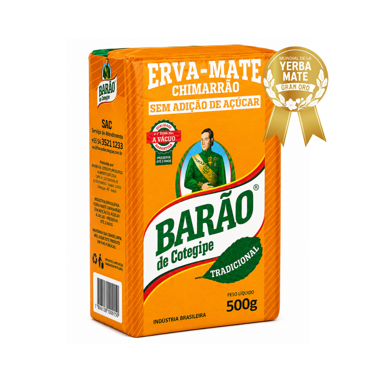 Yerba Mate Barão Chimarrão Tradicional 500g