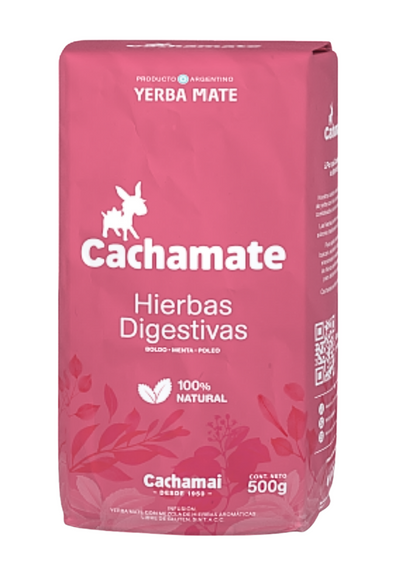 Yerba Mate Cachamate Hierbas Digestivas Boldo 500g