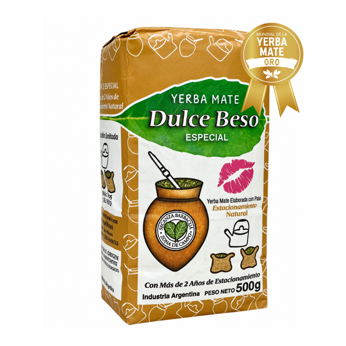 Yerba Mate Dulce Beso 500g