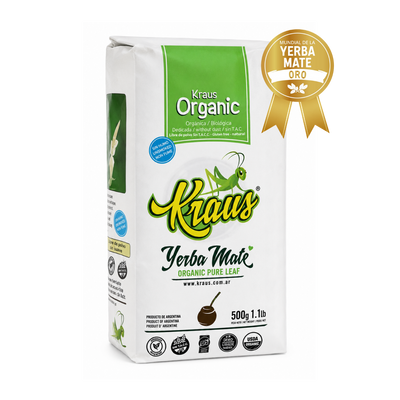 Yerba Mate Kraus Pure Leaf Organic 500g