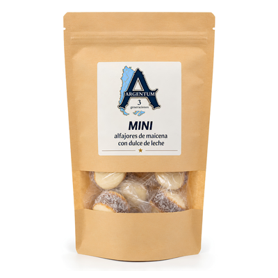 Mini Alfajores Argentum Maicena x 7 unidades