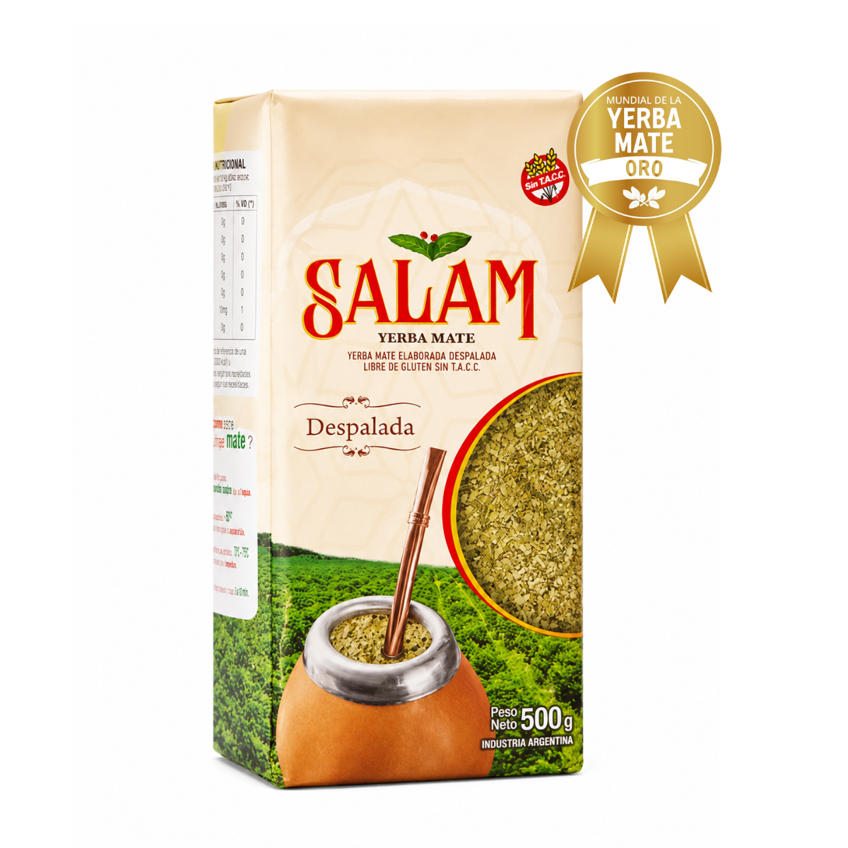 Yerba Mate Salam Despalada 500g