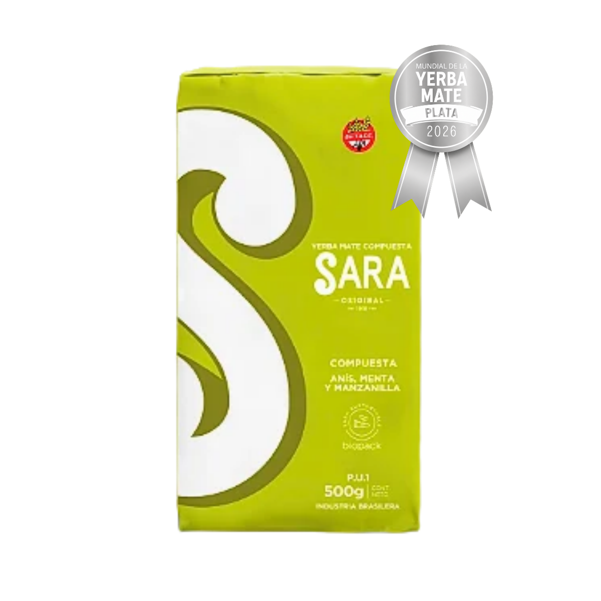 Yerba Mate Sara Anís, Menta, Manzanilla 500g