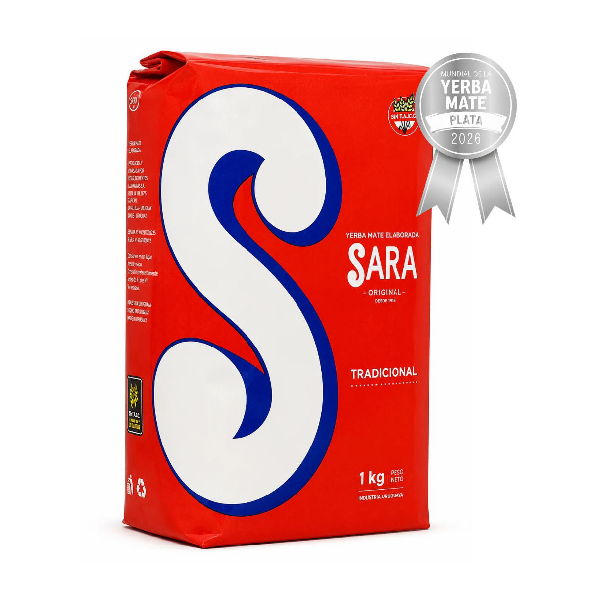 Yerba Mate Sara Tradicional 1 Kg