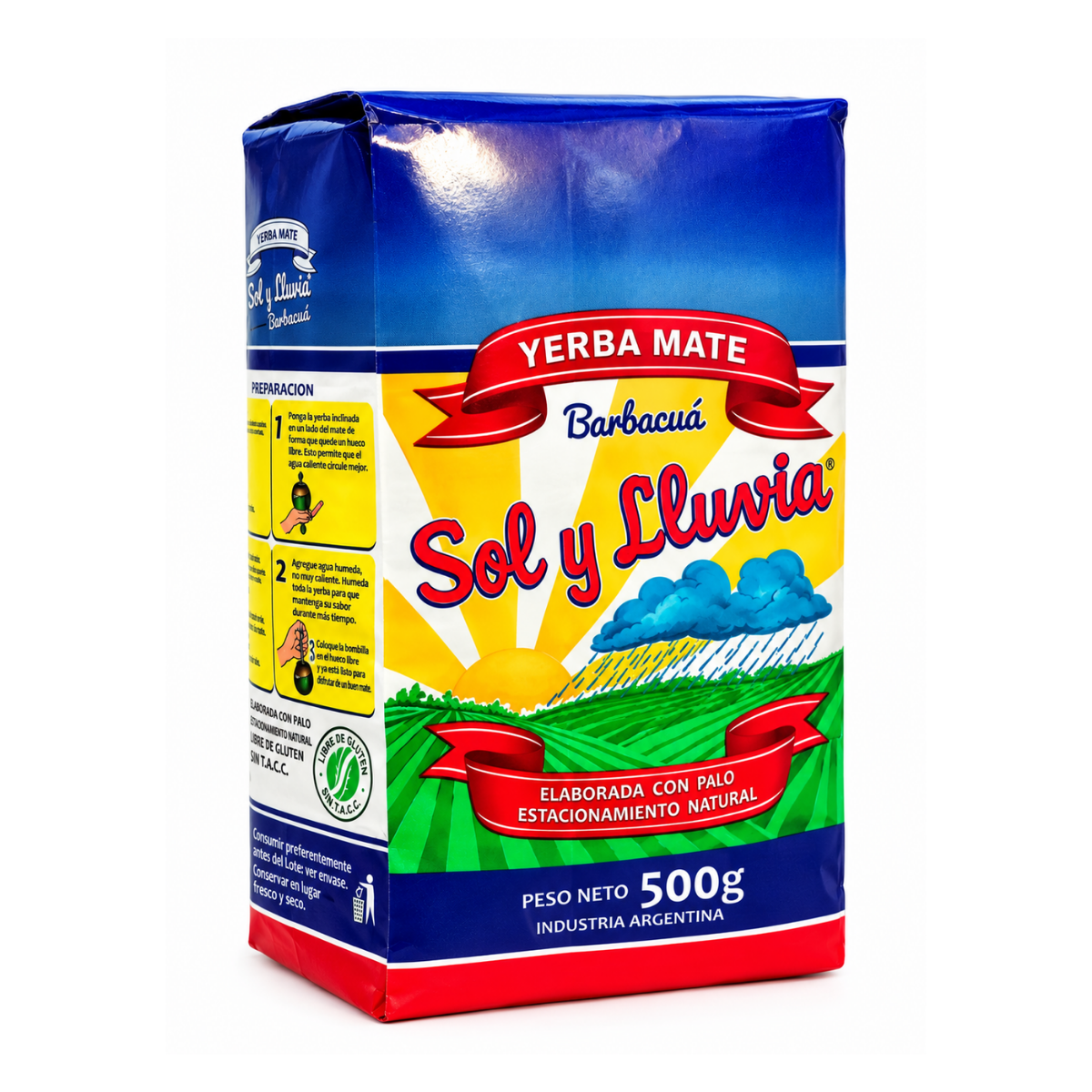 Yerba Mate Sol y Lluvia 500g