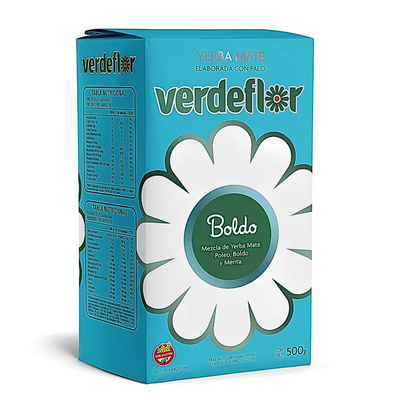 Yerba Mate Verdeflor Boldo 500g